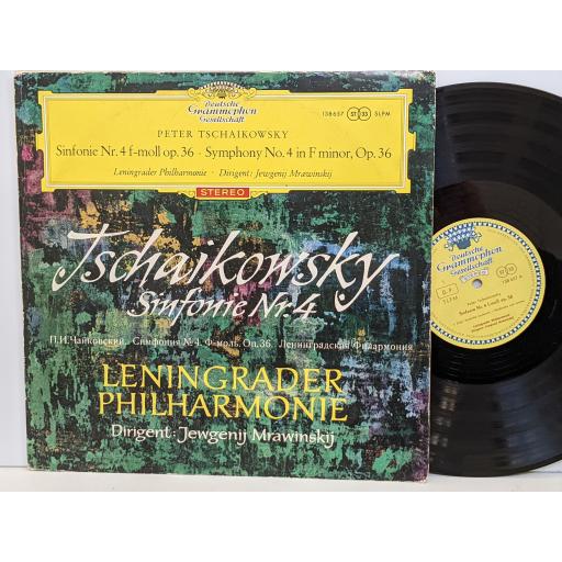 PETER TSCHAIKOVSKY Sinfonie Nr. 4 12" vinyl LP repress. SLPM 138 657