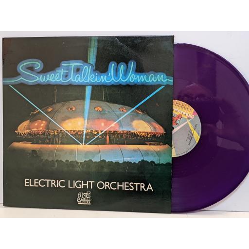 THE ELECTRIC LIGHT ORCHESTRA Sweet talkin' woman 12" single coloured vinyl. JET12-121