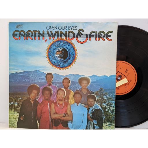 EARTH, WIND & FIRE Open our eyes 12" vinyl LP. CBS65844