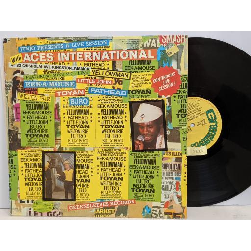 JUNJO A Live Session With Aces International 12" vinyl. GREL48