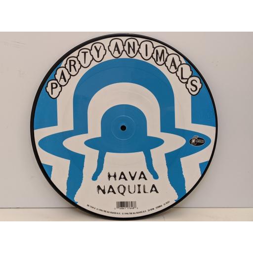 PARTY AINMALS Hava Naquila 10"picture disc 33 RPM. DB 1764 8