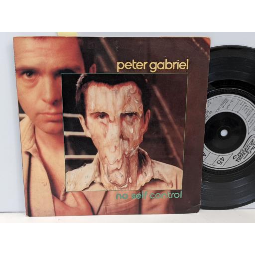 PETER GABRIEL No self control 7" single. CB360