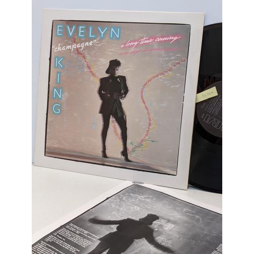 EVELYN "CHAMPAGNE" KING A long time coming 12" vinyl LP. PL87015