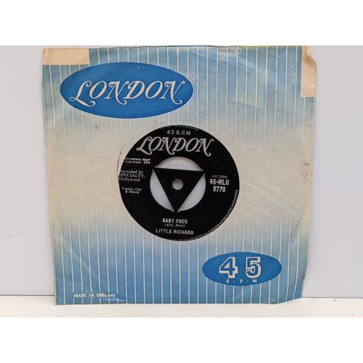 LITTLE RICHARD Baby face, I'll never let you go 7" single. 45-HLU-8770