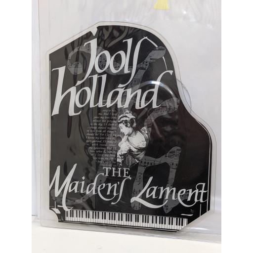 JOOLS HOLLAND The maiden's lament / honey dripper cut-out picture disc single. EIRSPD145