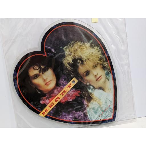 HEART Nothin' at all (remix) 7" cut-out picture disc single. CLP406