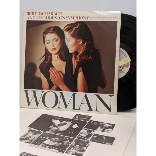 BURT BACHARACH & THE HOUSTON SYMPHONY Woman 12" vinyl LP. SP-3709