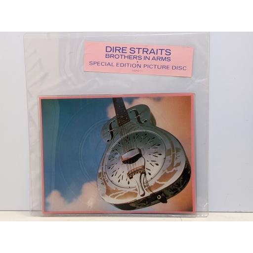 DIRE STRAITS Brothers in arms 7" cut-out picture disc single. DSPIC11