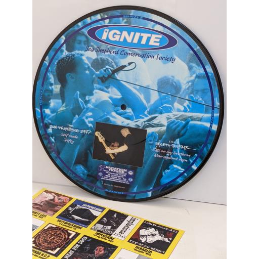 SEA SHEPHERD CONSERVATION SOCIETY Ignite 10" picture disc EP. VHO53