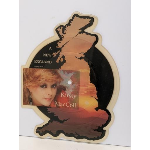 KIRSTY MACCOLL A new England 7" cut-out picture disc single. DBUY216