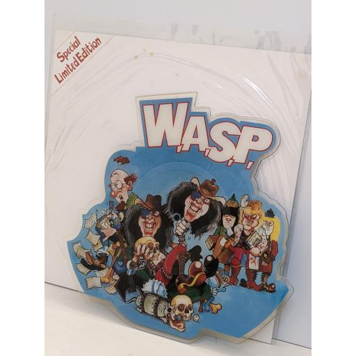 WASP The real me 7" cut-out picture disc single. CLPD534