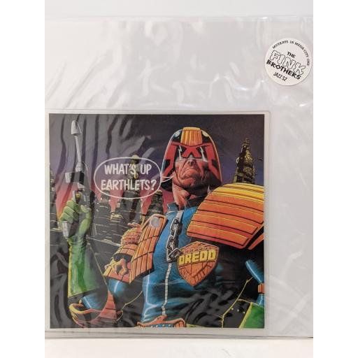 THE FINK BROTHERS Mutants in mega-city one 7" cut-out picture disc single. JAZZS2