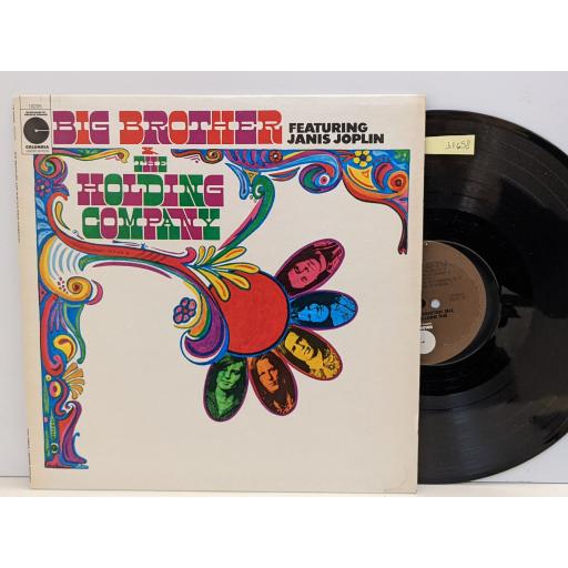 BIG BROTHER & THE HOLDING COMPANY FT JANIS JOPLIN Big brother & the holding company 12" vinyl LP. LE10205