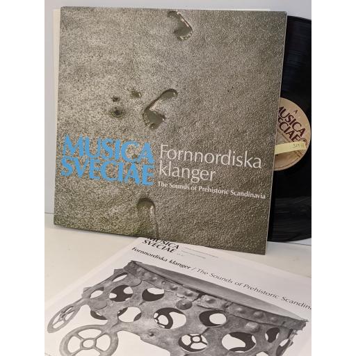 VARIOUS - FORNNORDISKA KLANGER The sounds of prehistoric Scandinavia 12" vinyl LP with book included. MS101
