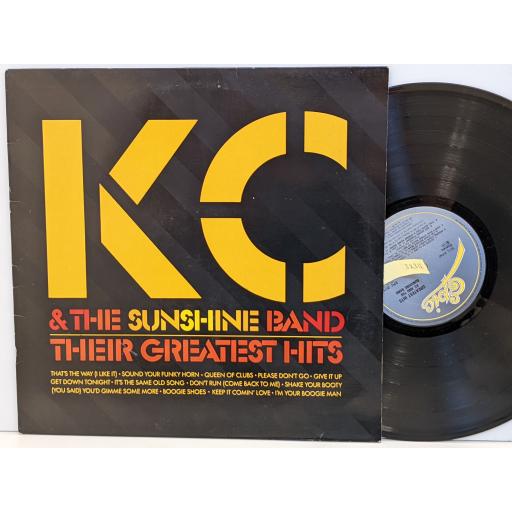 KC AND THE SUNSHINE BAND KC and the Sunshine Band greatest hits 12" vinyl LP. EPC25717