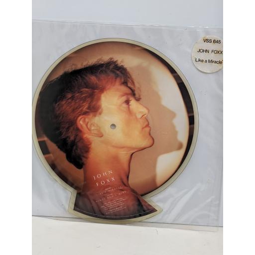 JOHN FOXX Like a miracle 7" cut-out picture disc single. VSS645