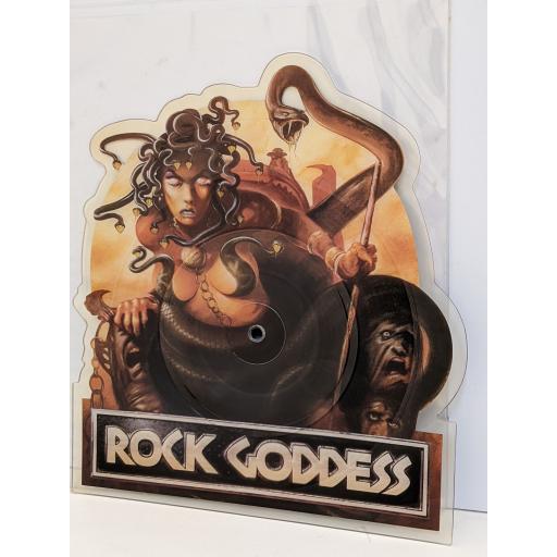 ROCK GODDESS I didn't know I loved you (till I saw you rock and roll) 7" cut-out picture disc single. AMP185