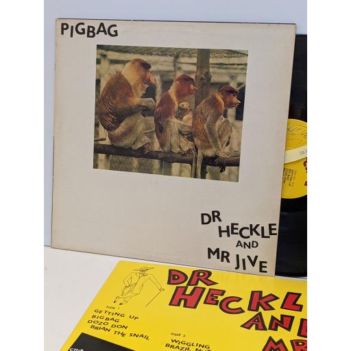 PIGBAG Dr Heckle And Mr Jive 12" vinyl LP. Y17