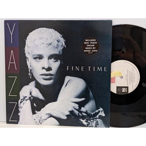 YAZZ Fine time 12" single. BLR6T