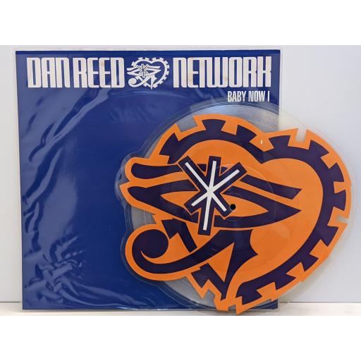DAN REED Baby now 10" cut-out picture disc. MERX352