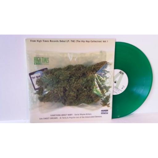Serial Rhyme Killers/ Intoxicated Demons SOMETHING ABOUT MARY/ SWEET DREAMS, HTR 002, green vinyl.
