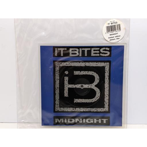 IT BITES Midnight 7" cut-out picture disc single. VSS1065