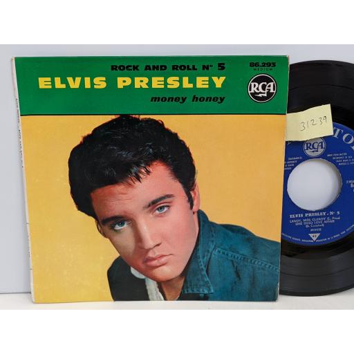 ELVIS PRESLEY Rock and roll No. 5 Money honey 7" vinyl EP. 86293