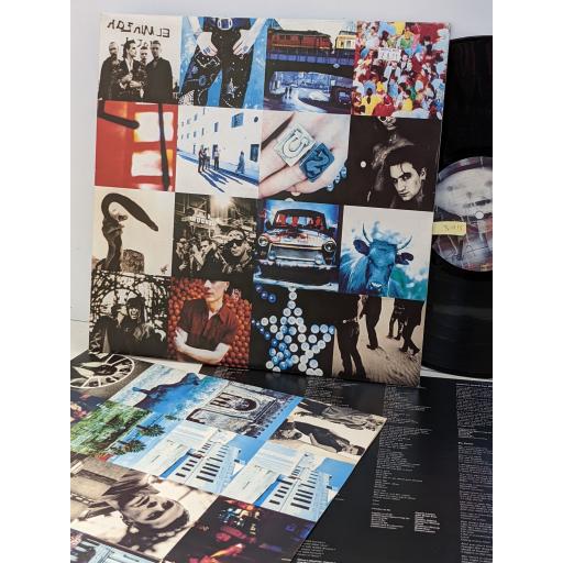 U2 Achtung baby 12" vinyl LP. 510 347-1