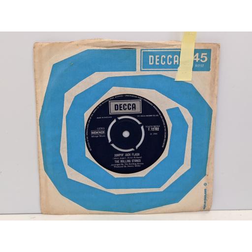 THE ROLLING STONES Jumpin' jack flash, Child of the moon 7" single. F12782