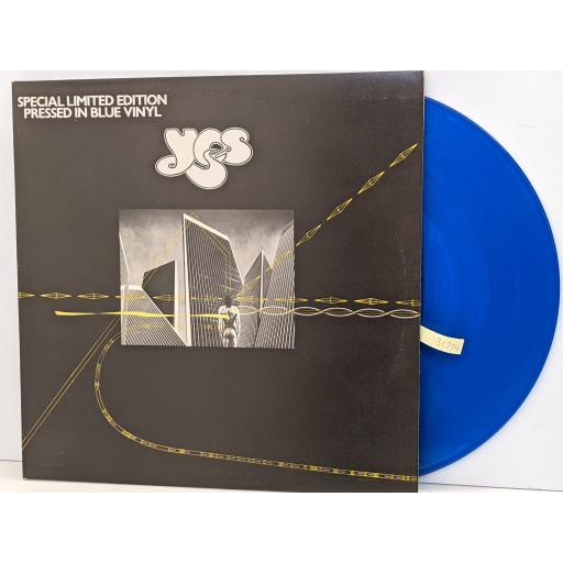 YES Wonderous stories / Parallels 12" limited edition pressed blue vinyl single. K10999