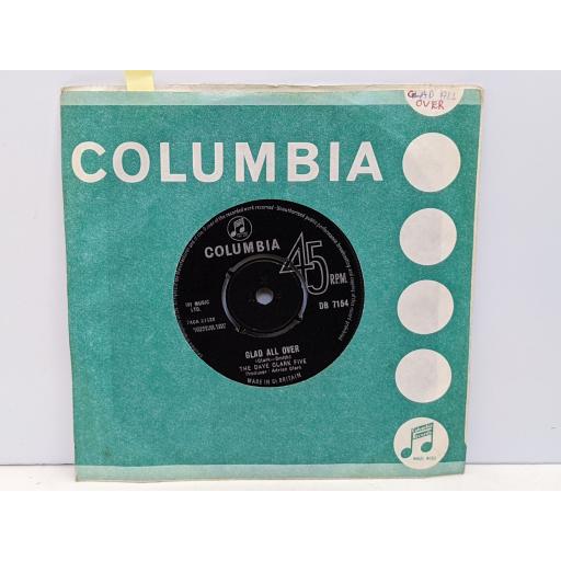 THE DAVE CLARK FIVE Glad all over 7" single. DB7154