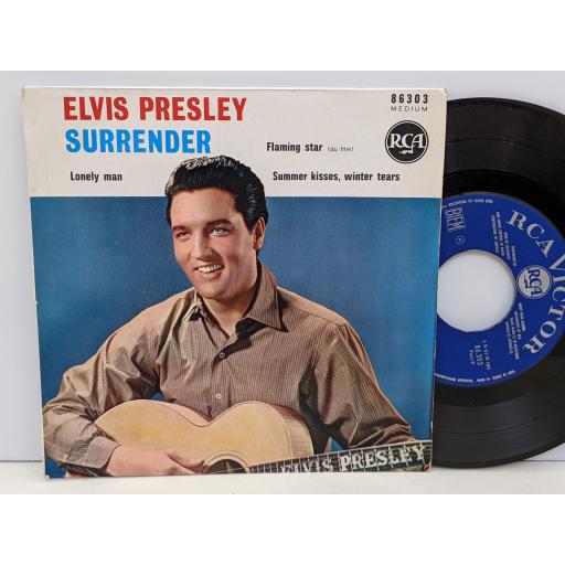 ELVIS PRESLEY Surrender 7" vinyl 45 RPM. 86303
