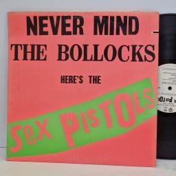 SEX PISTOLS Never Mind The Bollocks Here's The Sex Pistols 12" vinyl LP. BSK3147