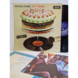 THE ROLLING STONES Let it bleed 12" vinyl LP. SKL5025