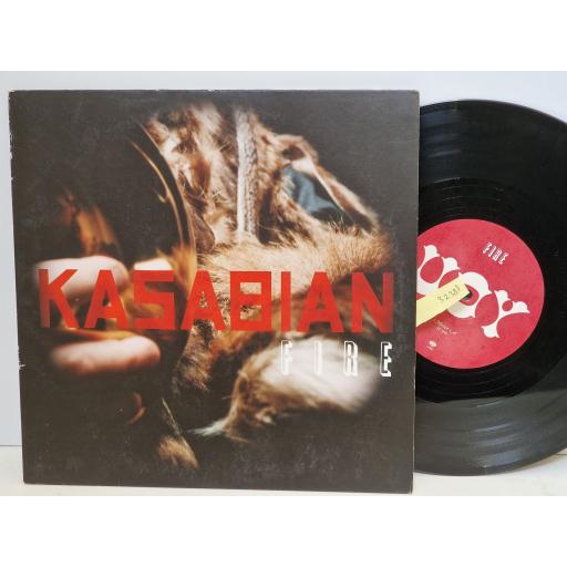 KASABIAN Fire / fire (Richard Fearless mix) 10" single. 8697518341