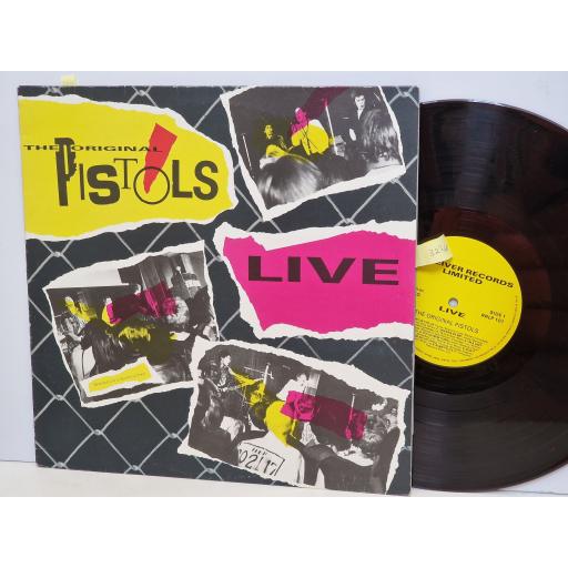 SEX PISTOLS The original Pistols live 12" vinyl LP. RLP101