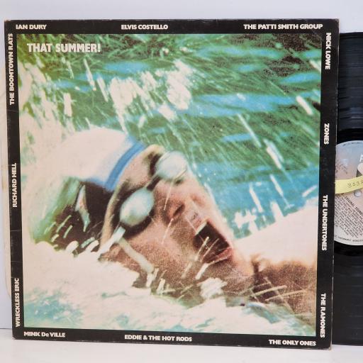 VARIOUS FT. ELVIS COSTELLO, THE RAMONES, EDDIE & THE HOT RODS That summer! 12" vinyl LP gatefold. SPART1088