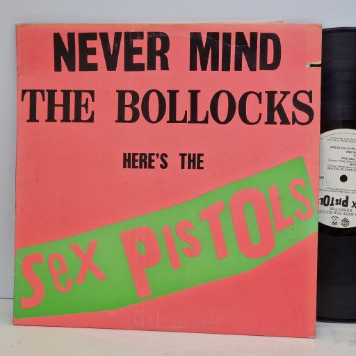 SEX PISTOLS Never Mind The Bollocks Here's The Sex Pistols 12" vinyl LP. BSK3147