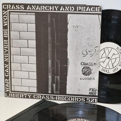 CRASS Stations Of The Crass Vinyl, 12", 45 RPM, Stereo / Vinyl, 12", 33 RPM, 45 RPM, Stereo. 521984