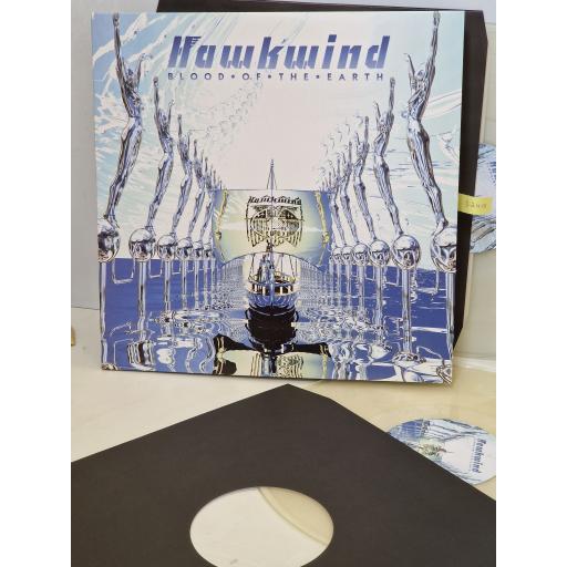 HAWKWIND Blood of the earth 2x12" vinyl LP. RCV030LP