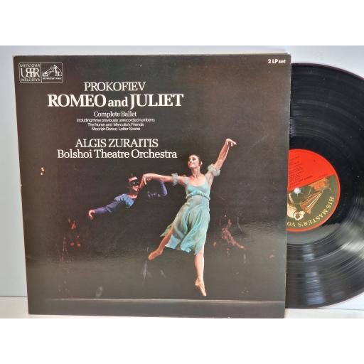 PROKOFIEV Romeo and Juliet, complete ballet 2x12" vinyl LP. SLS1650933