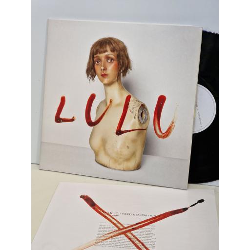 LOU REED & METALLICA Lulu 2x12" vinyl LP. 0252781598