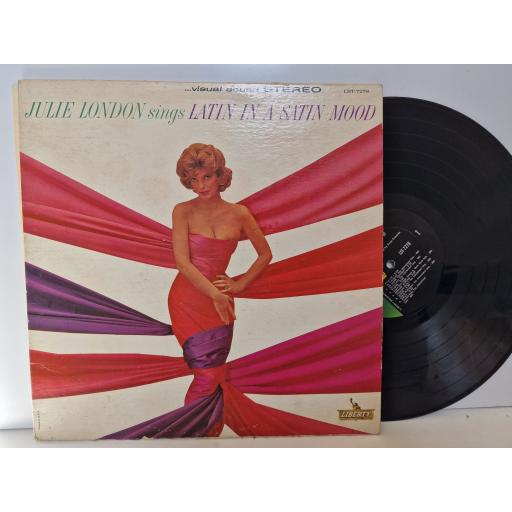 JULIE LONDON Julie London sings Latin In a Satin Mood 12" vinyl LP. LST-7278