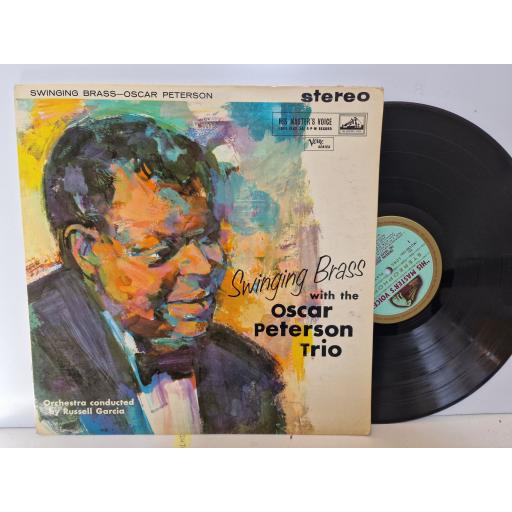 THE OSCAR PETERSON TRIO Swinging brass 12" vinyl LP. CSD1326