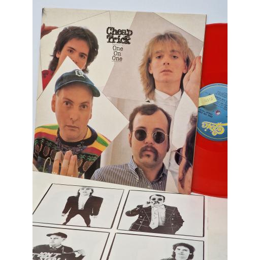 CHEAP TRICK one on one 12" red vinyl LP. EPC85740