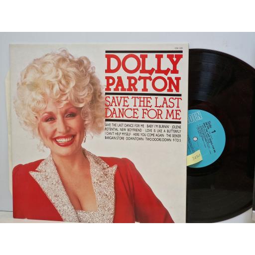 DOLLY PARTON Save the last dance for me 12" vinyl LP. CDS1225