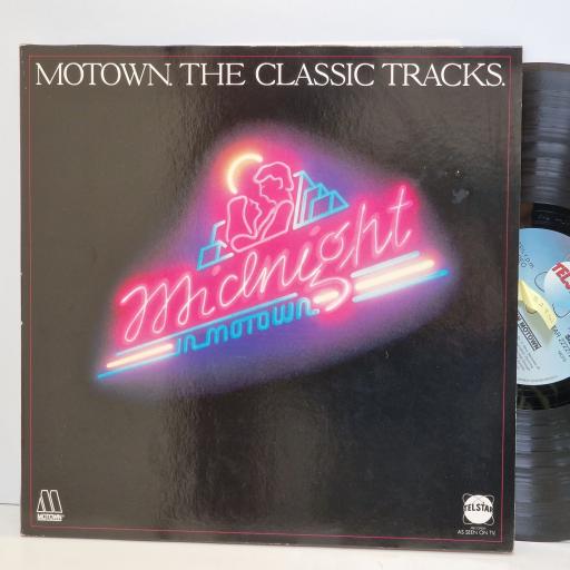 VARIOUS FT. DIANA ROSS & THE SUPREMES, STEVIE WONDER, COMMODORES, JACKSON 5 Midnight in Motown the classic tracks 2x 12" vinyl LP. STAR2222