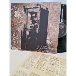 NEIL YOUNG A letter home 12" vinyl LP. TMR-245