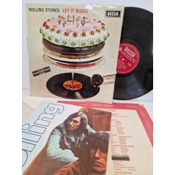 THE ROLLING STONES Let it bleed 12" vinyl LP, mono press. LK5025