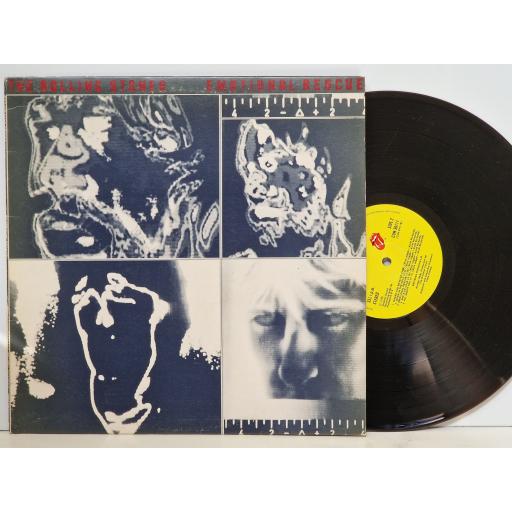 THE ROLLING STONES Emotional rescue 12" vinyl LP. CUN39111